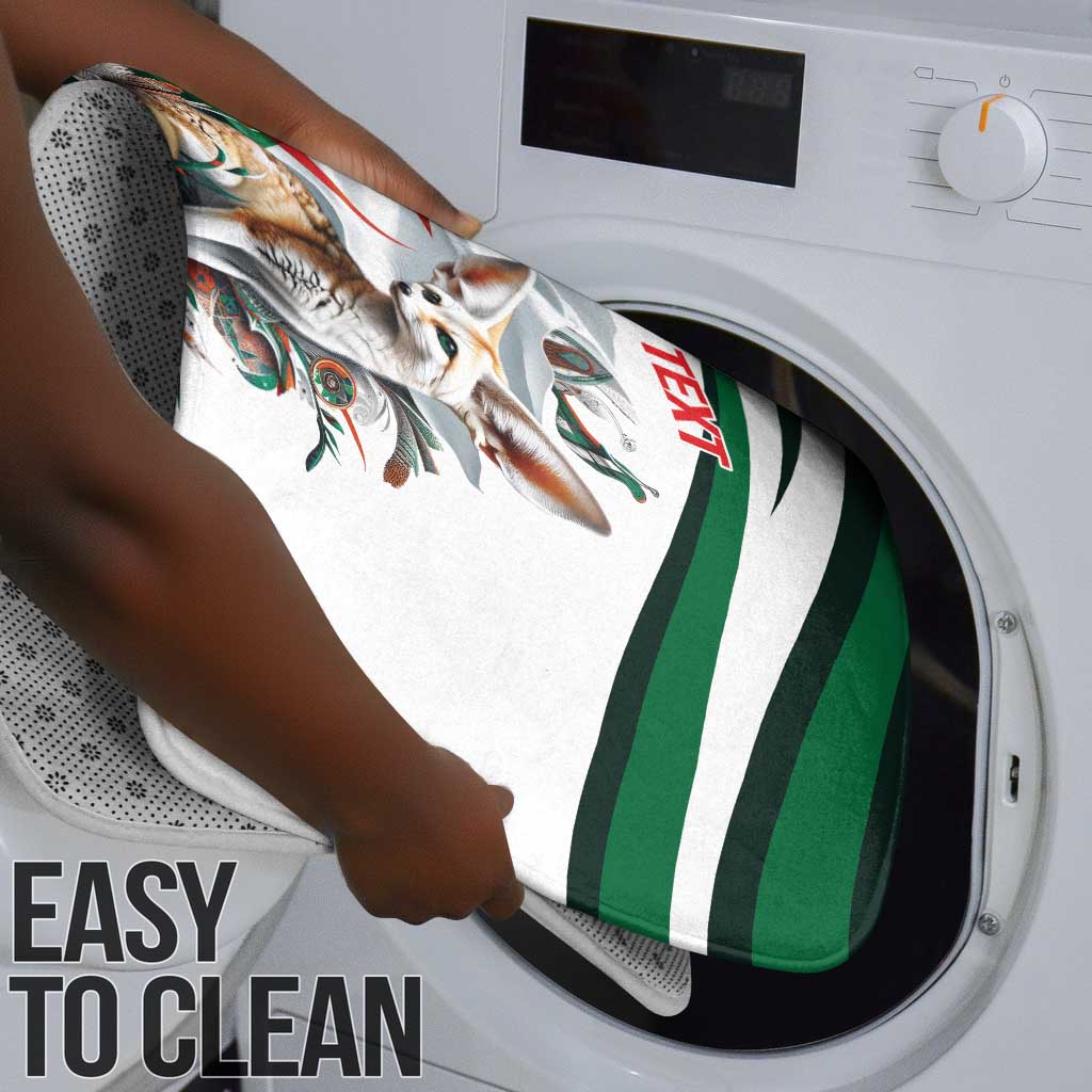 Algeria Fennec Fox Personalized Bathroom Set with Algerian Culture and Nature