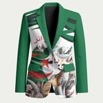 Algeria Fennec Fox Personalized Blazer with Algerian Culture and Nature