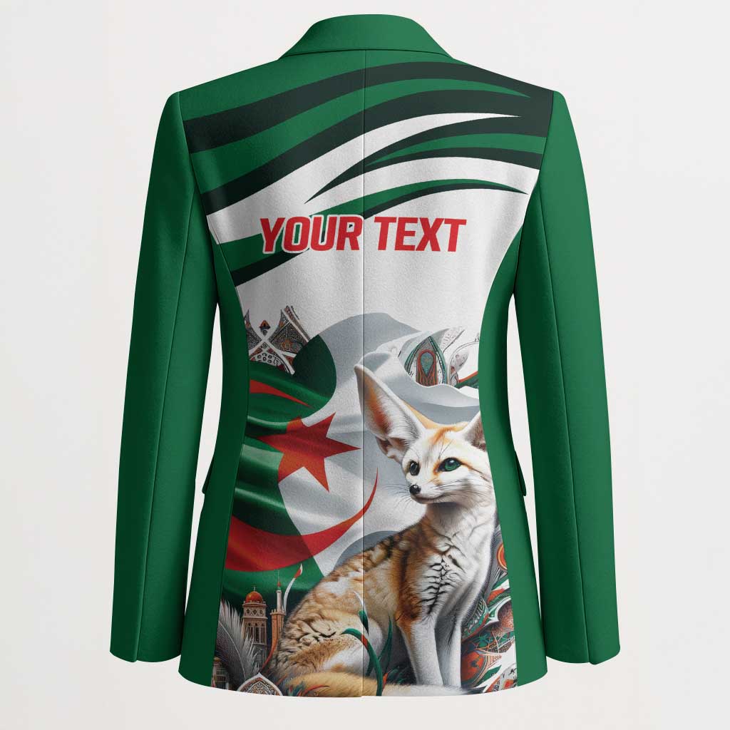 Algeria Fennec Fox Personalized Blazer with Algerian Culture and Nature