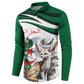 Algeria Fennec Fox Personalized Button Sweatshirt with Algerian Culture and Nature