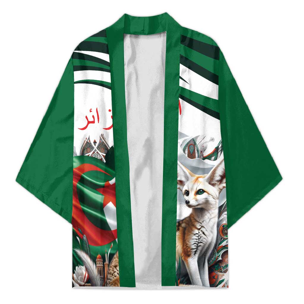 Algeria Fennec Fox Personalized Kimono with Algerian Culture and Nature