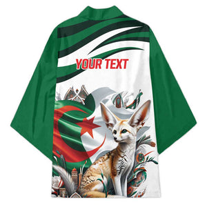 Algeria Fennec Fox Personalized Kimono with Algerian Culture and Nature