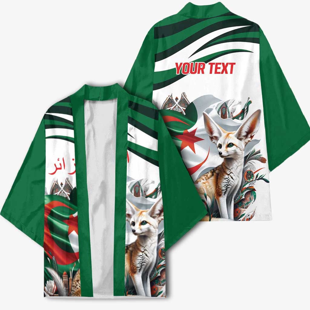 Algeria Fennec Fox Personalized Kimono with Algerian Culture and Nature