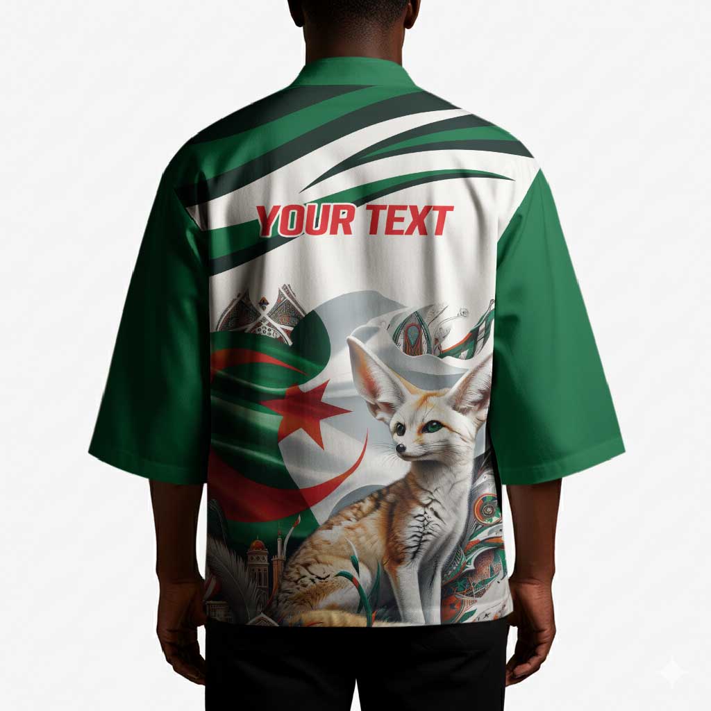 Algeria Fennec Fox Personalized Kimono with Algerian Culture and Nature