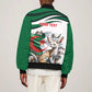Algeria Fennec Fox Personalized Sleeve Zip Bomber Jacket with Algerian Culture and Nature