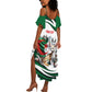 Algeria Fennec Fox Personalized Summer Maxi Dress with Algerian Culture and Nature