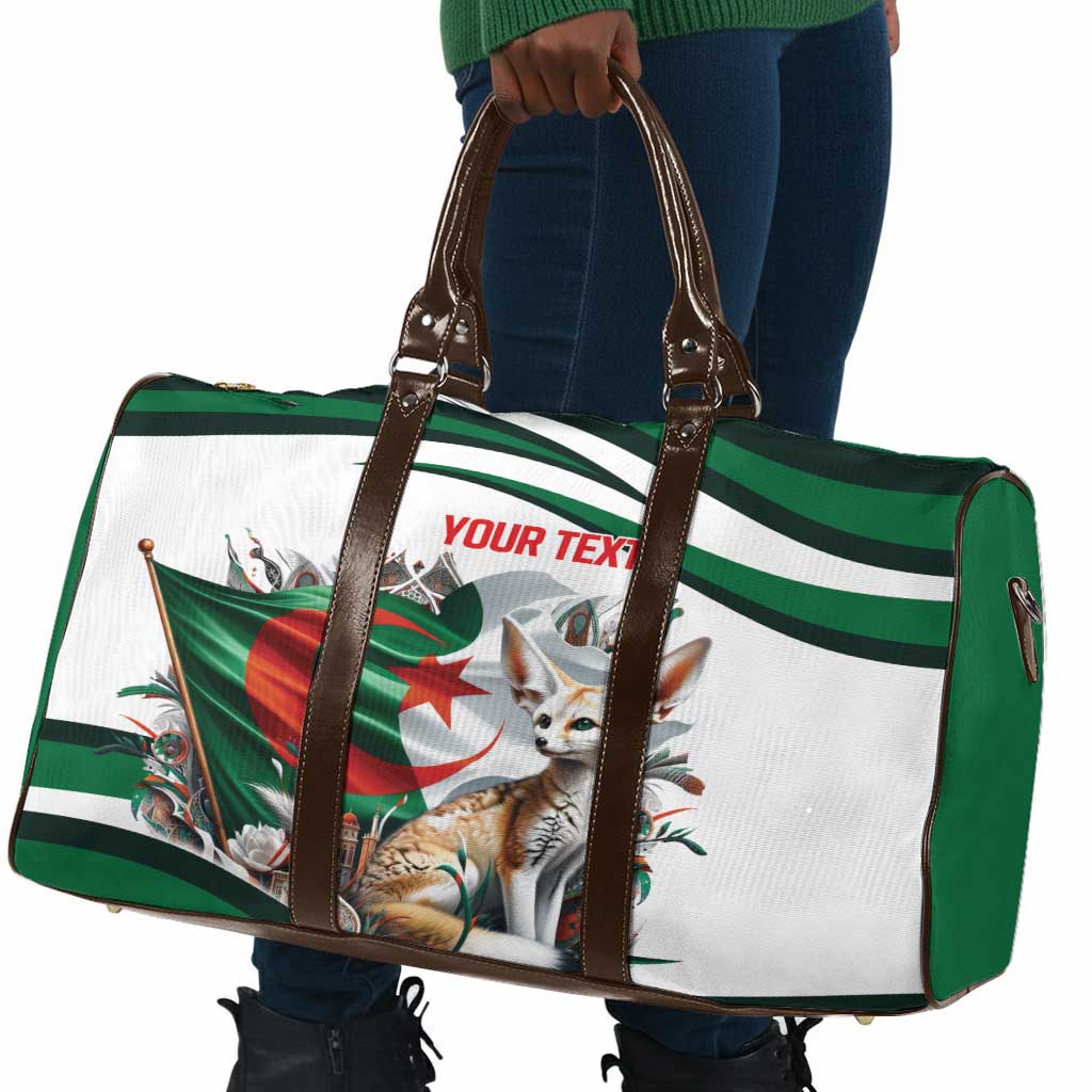 Algeria Fennec Fox Personalized Travel Bag with Algerian Culture and Nature
