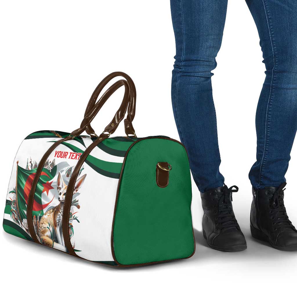 Algeria Fennec Fox Personalized Travel Bag with Algerian Culture and Nature