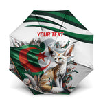 Algeria Fennec Fox Personalized Umbrella with Algerian Culture and Nature