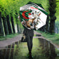 Algeria Fennec Fox Personalized Umbrella with Algerian Culture and Nature