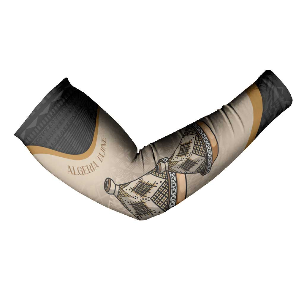 Algeria Tajine Dish Personalized Arm Sleeves with African Tribal Pattern