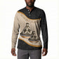 Algeria Tajine Dish Personalized Button Sweatshirt with African Tribal Pattern
