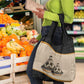 Algeria Tajine Dish Personalized Grocery Bag with African Tribal Pattern