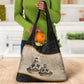 Algeria Tajine Dish Personalized Grocery Bag with African Tribal Pattern