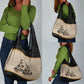 Algeria Tajine Dish Personalized Grocery Bag with African Tribal Pattern