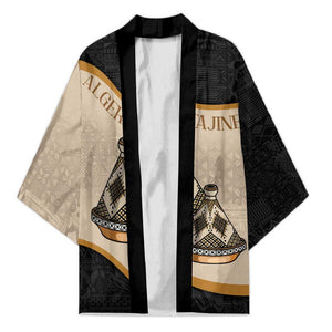 Algeria Tajine Dish Personalized Kimono with African Tribal Pattern