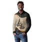 Algeria Tajine Dish Personalized Long Sleeve Polo Shirt with African Tribal Pattern