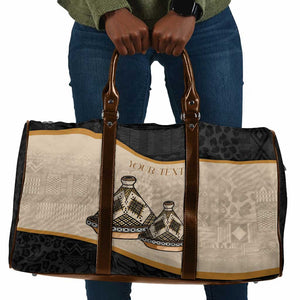 Algeria Tajine Dish Personalized Travel Bag with African Tribal Pattern