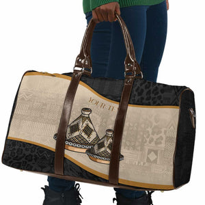 Algeria Tajine Dish Personalized Travel Bag with African Tribal Pattern