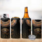 Egypt Eyes Of Horus 4 in 1 Can Cooler Tumbler with Egyptian Hieroglyphs