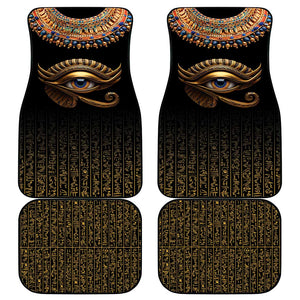 Egypt Eyes Of Horus Car Mats with Egyptian Hieroglyphs