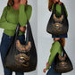Egypt Eyes Of Horus Grocery Bag with Egyptian Hieroglyphs