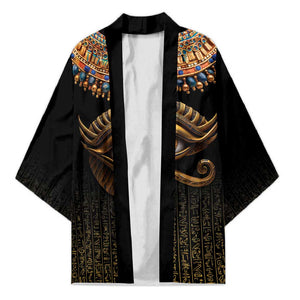 Egypt Eyes Of Horus Kimono with Egyptian Hieroglyphs