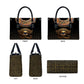 Egypt Eyes Of Horus Leather Bag with Egyptian Hieroglyphs