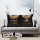 Egypt Eyes Of Horus Pillow Cover with Egyptian Hieroglyphs