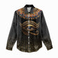 Egypt Eyes Of Horus Women Casual Shirt with Egyptian Hieroglyphs LT9