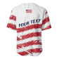 Personalized Liberia Lone Star Flag Baseball Jersey