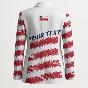 Personalized Liberia Lone Star Flag Blazer