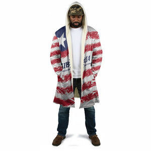 Personalized Liberia Lone Star Flag Cloak