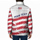 Personalized Liberia Lone Star Flag Padded Jacket