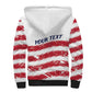 Personalized Liberia Lone Star Flag Sherpa Hoodie