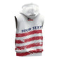 Personalized Liberia Lone Star Flag Sleeveless Hoodie
