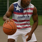 Personalized Liberia Lone Star Flag Sleeveless Hoodie