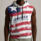 Personalized Liberia Lone Star Flag Sleeveless Hoodie