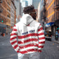 Personalized Liberia Lone Star Flag Zip Hoodie