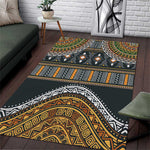 Afro Ethnic Native Pattern Area Rug