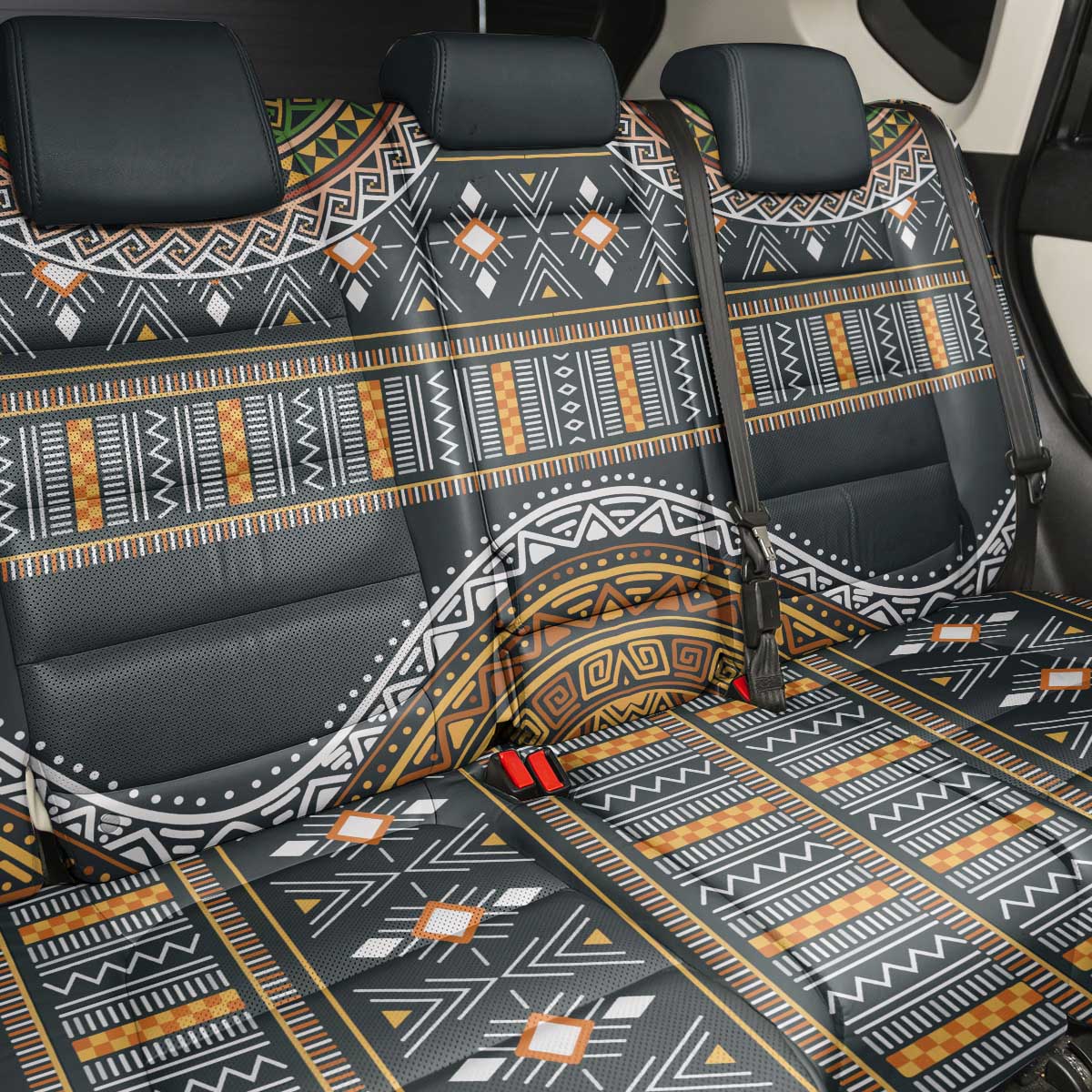 Afro Ethnic Native Pattern Back Car Seat Cover