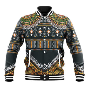 Afro Ethnic Native Pattern Baseball Jacket LT9