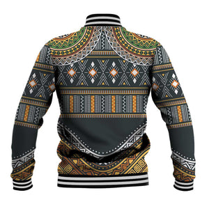 Afro Ethnic Native Pattern Baseball Jacket LT9