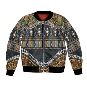 Afro Ethnic Native Pattern Bomber Jacket