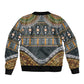 Afro Ethnic Native Pattern Bomber Jacket