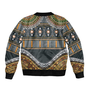 Afro Ethnic Native Pattern Bomber Jacket