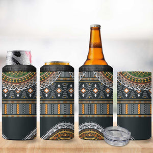 Afro Ethnic Native Pattern 4 in 1 Can Cooler Tumbler