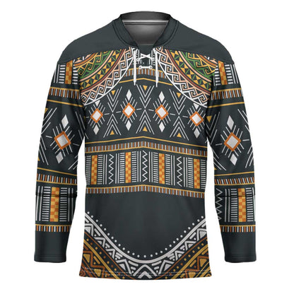 Africa Ethnic Native Pattern Hockey Jersey