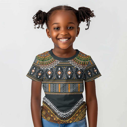 Afro Ethnic Native Pattern Kid T shirt