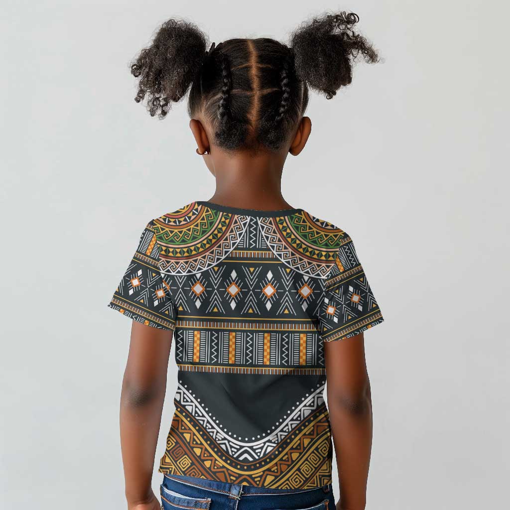 Afro Ethnic Native Pattern Kid T shirt